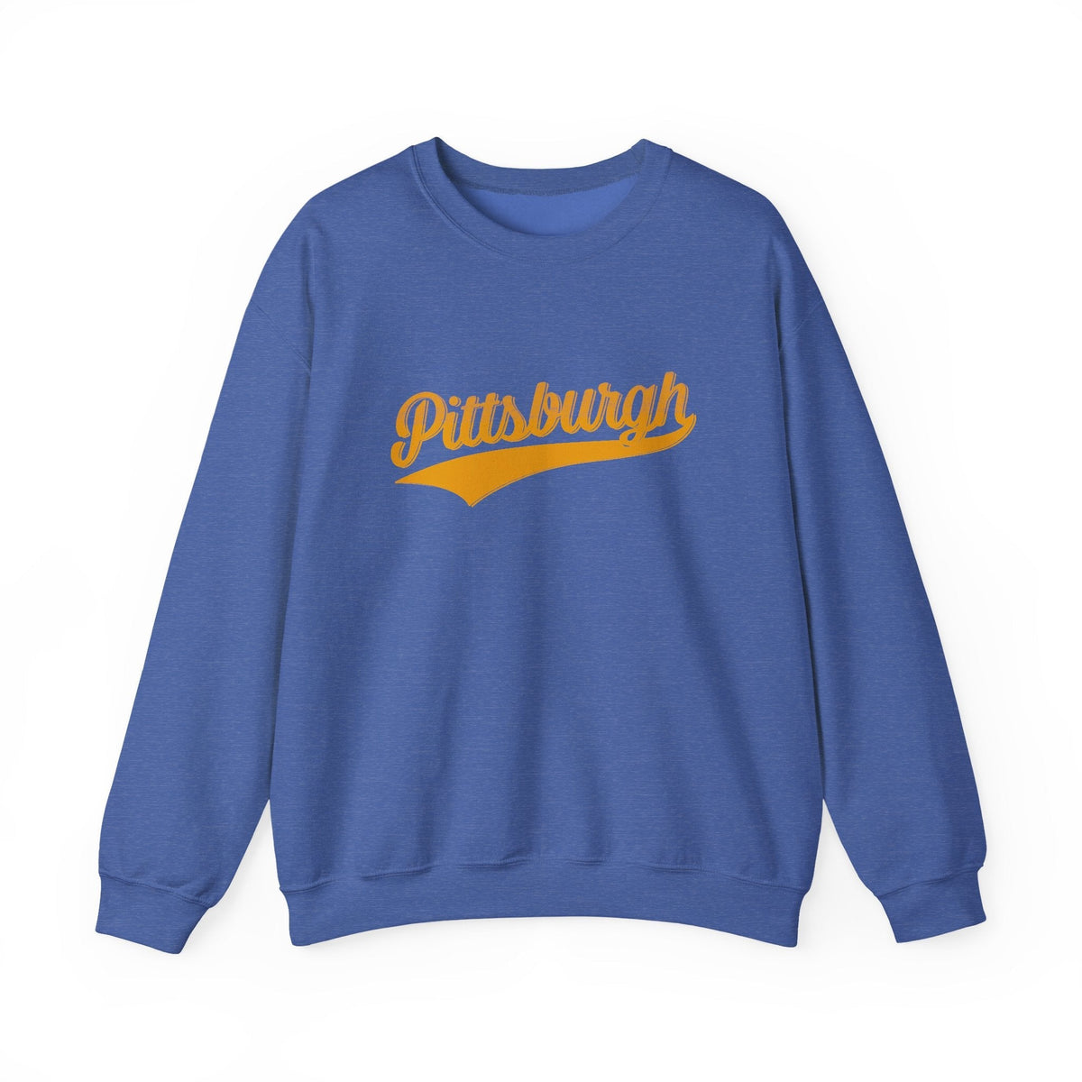 Pittsburgh Varsity Retro Heavy Blend Crewneck Sweatshirt