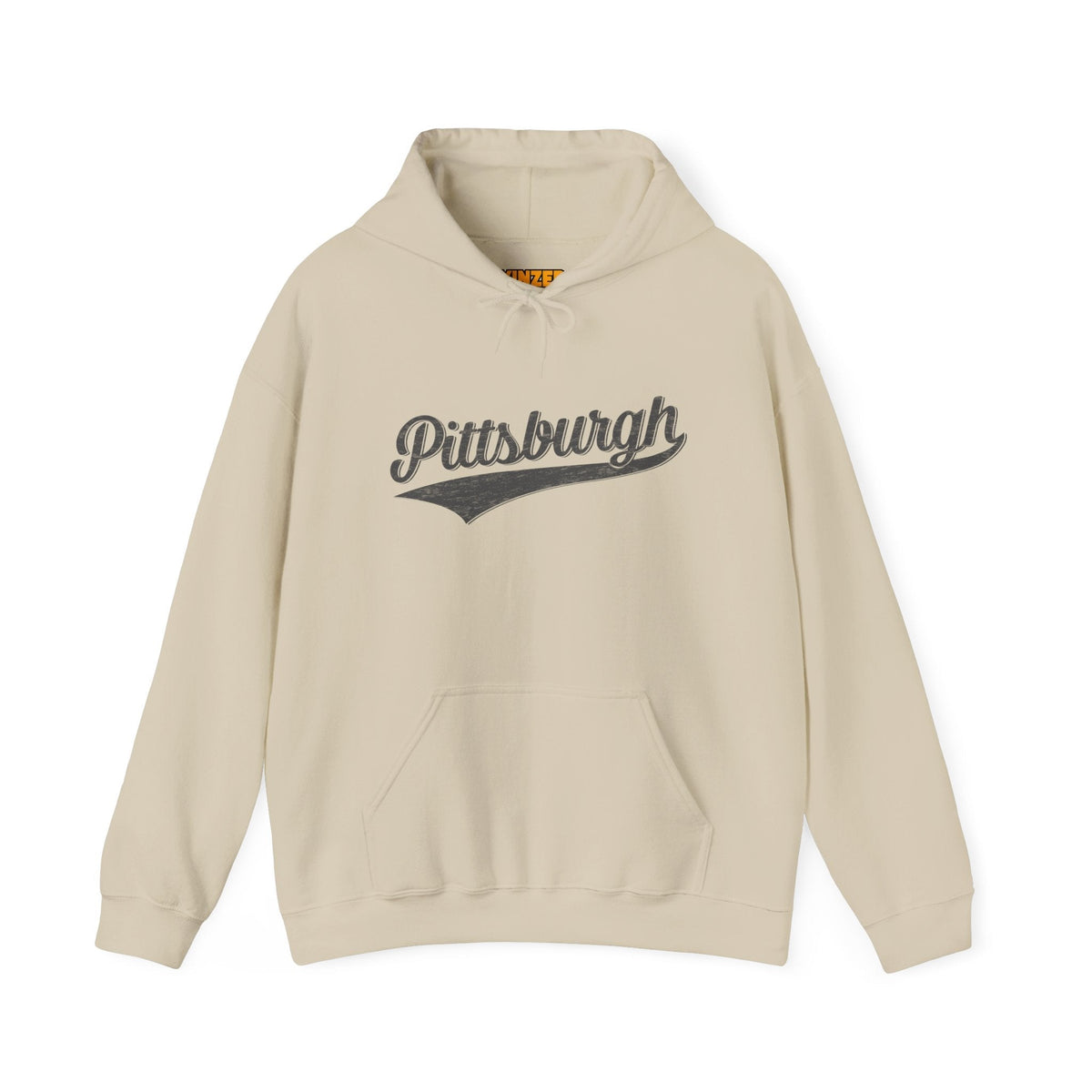 Pittsburgh Varsity Retro Heavy Blend Hooded Sweatshirt