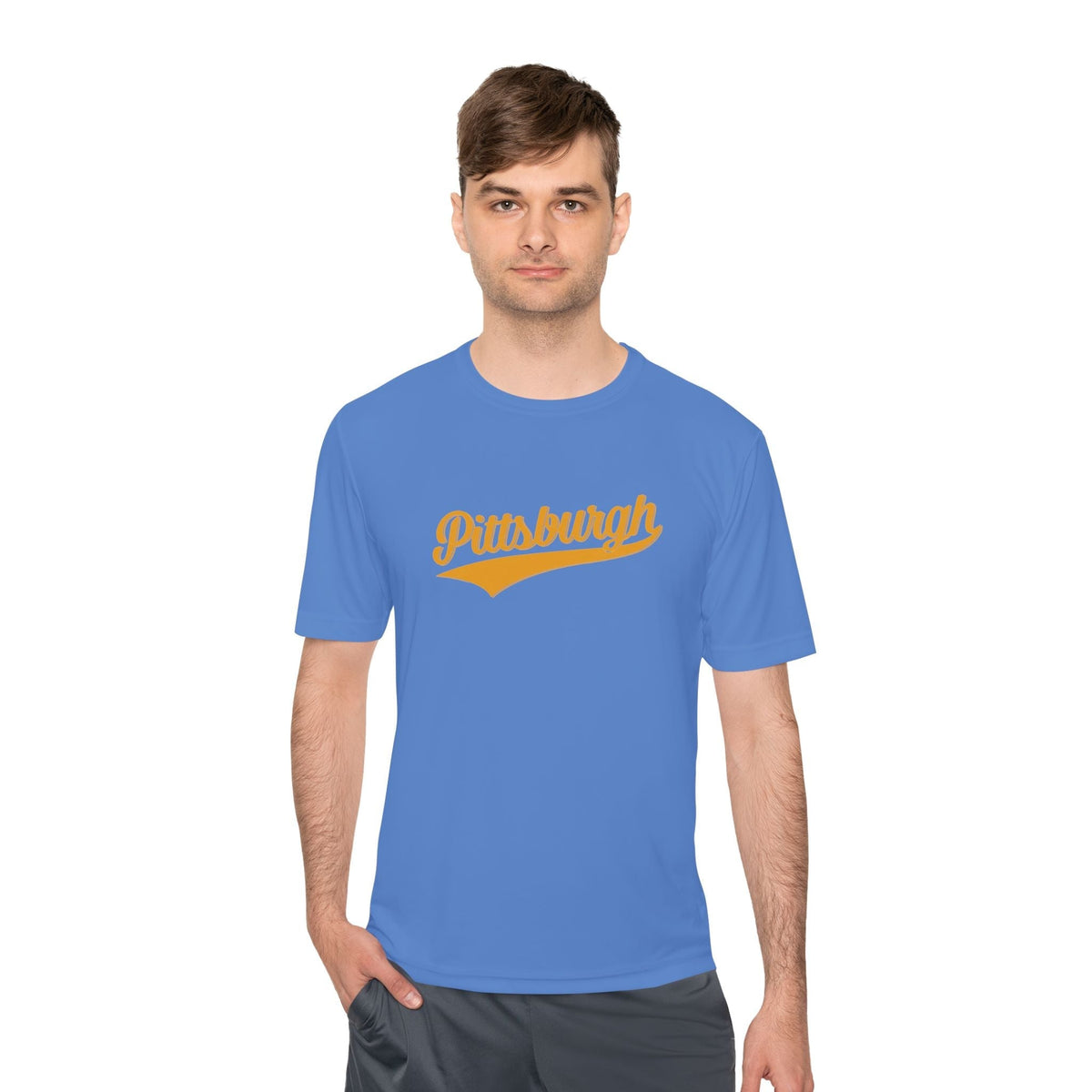 Pittsburgh Varsity Retro Moisture Wicking T-shirt - Sport-Tek ST350