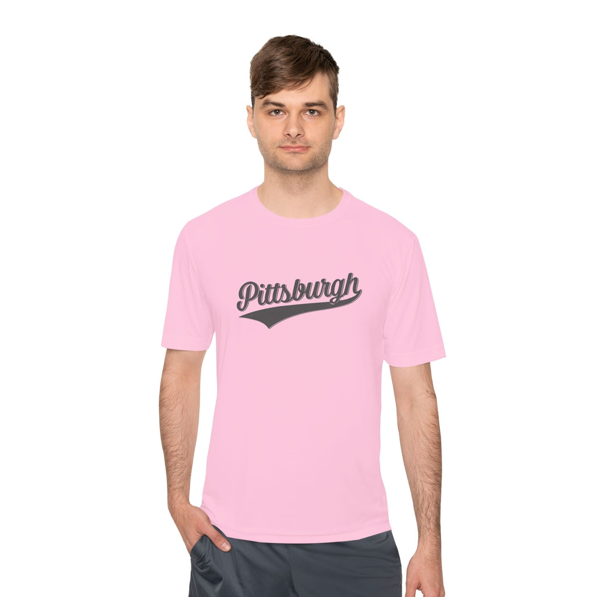 Pittsburgh Varsity Retro Moisture Wicking T-shirt - Sport-Tek ST350