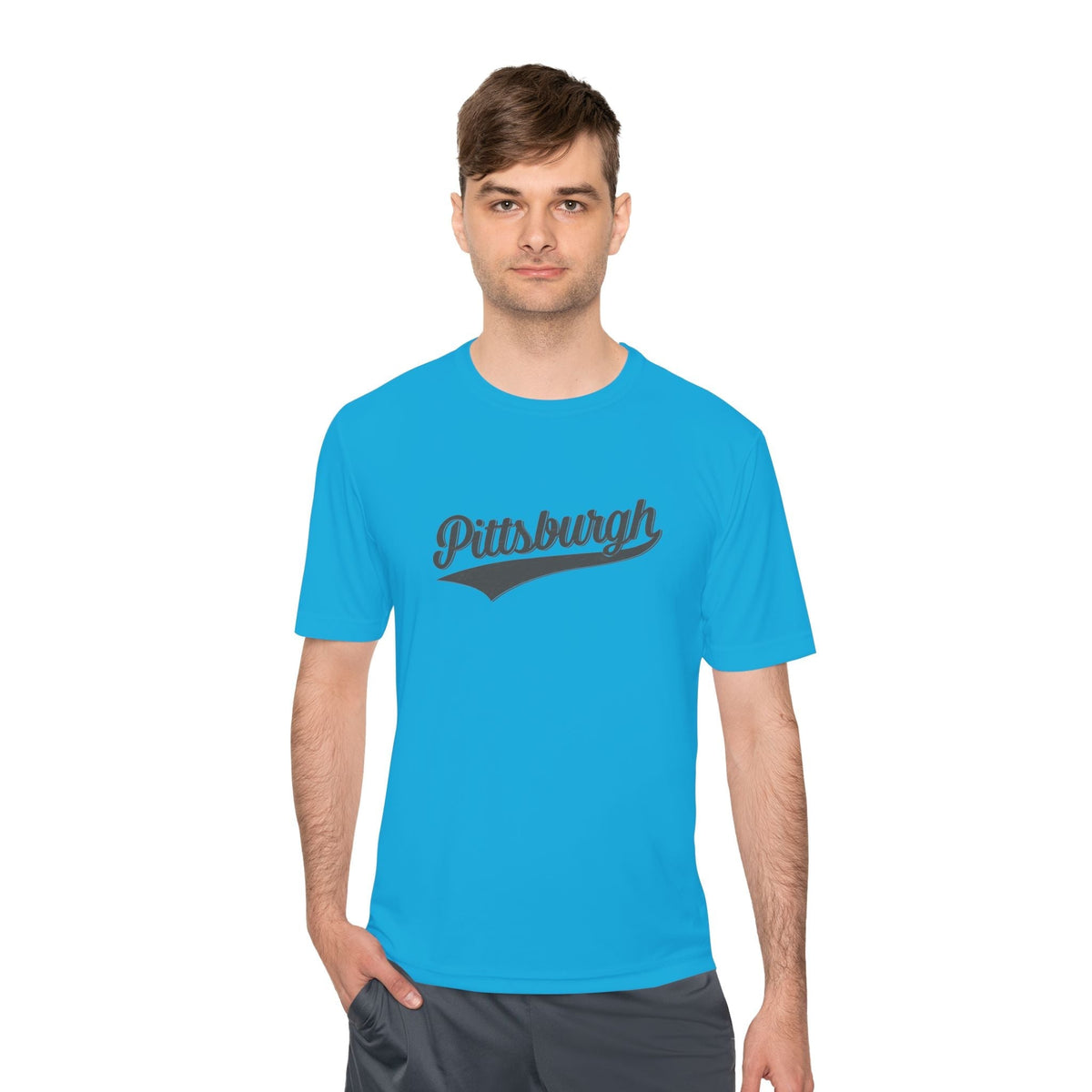 Pittsburgh Varsity Retro Moisture Wicking T-shirt - Sport-Tek ST350
