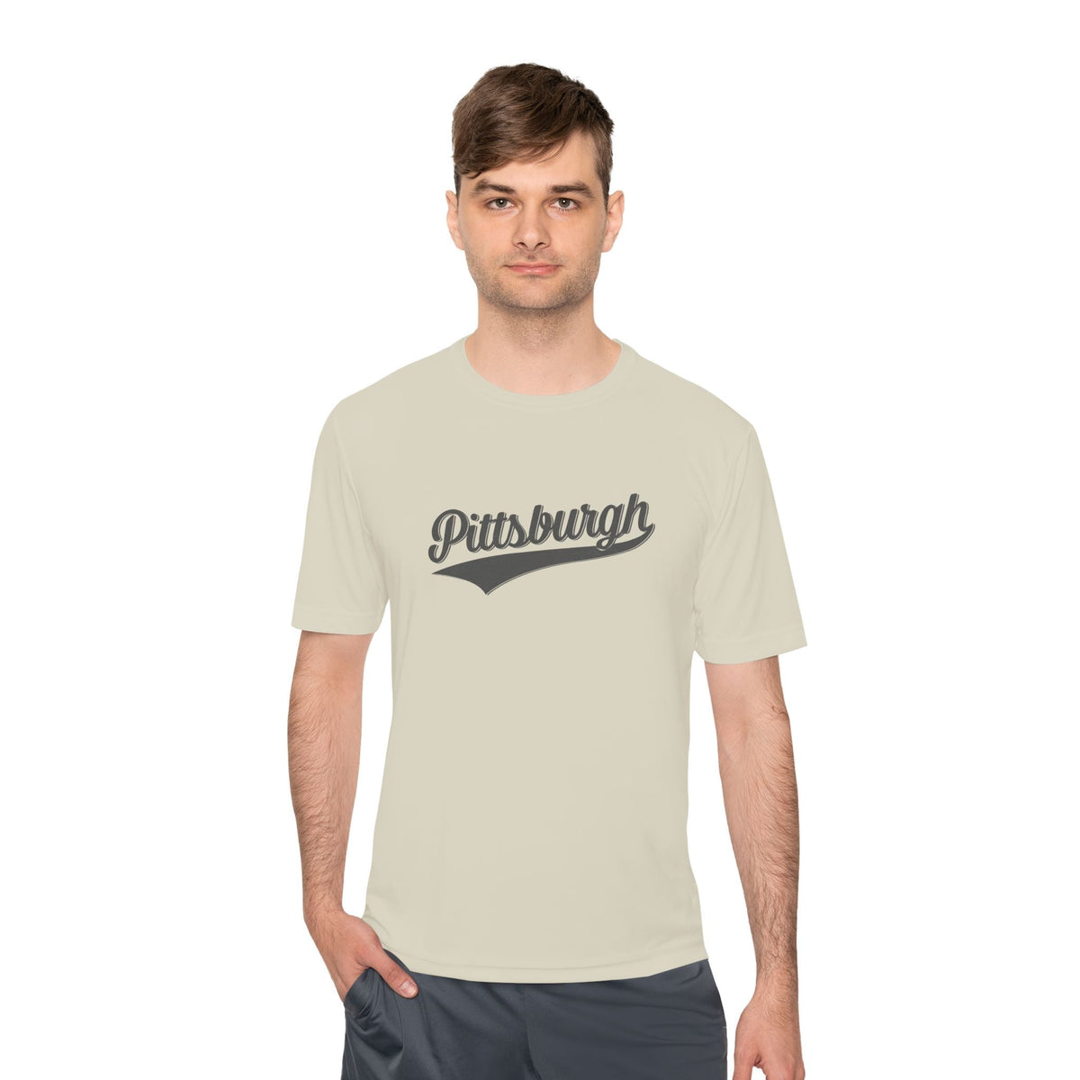Pittsburgh Varsity Retro Moisture Wicking T-shirt - Sport-Tek ST350