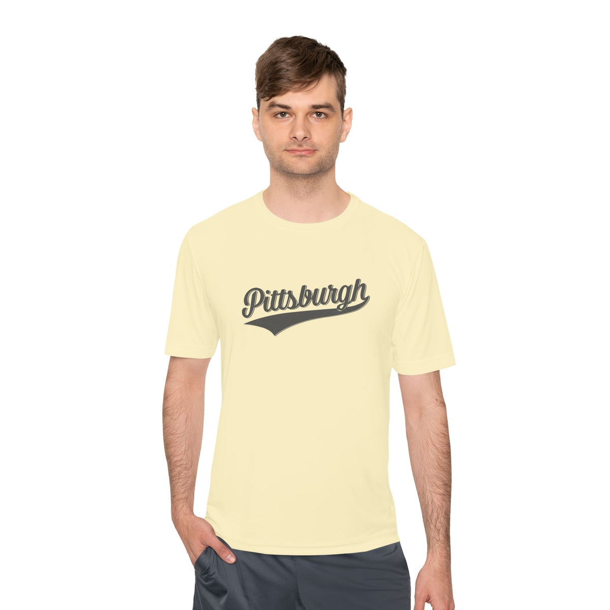 Pittsburgh Varsity Retro Moisture Wicking T-shirt - Sport-Tek ST350