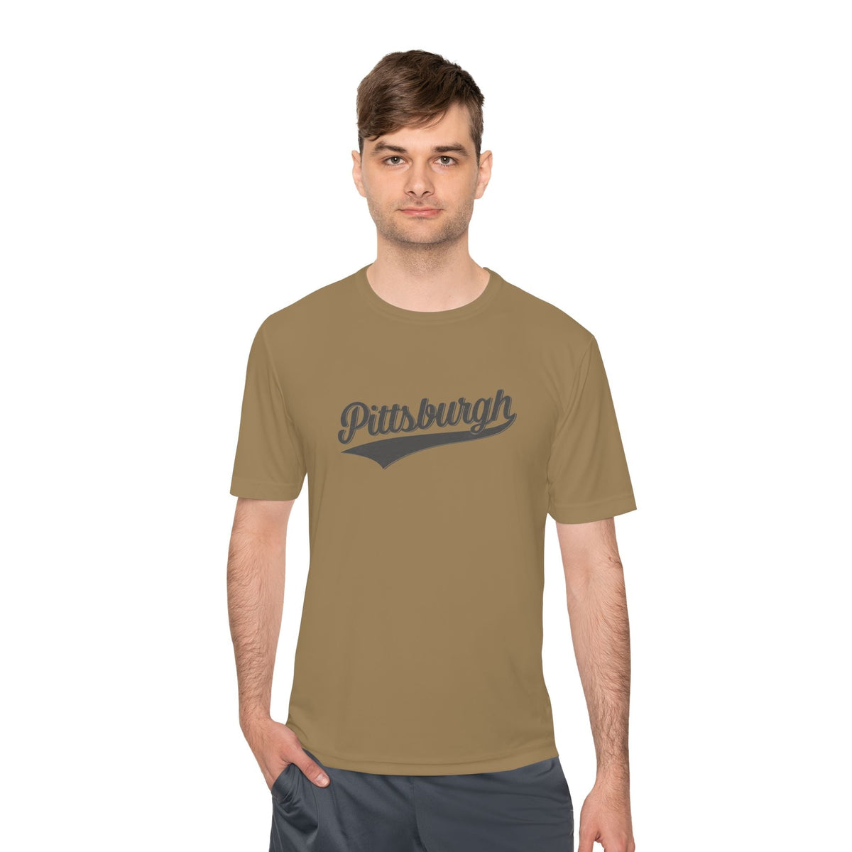Pittsburgh Varsity Retro Moisture Wicking T-shirt - Sport-Tek ST350