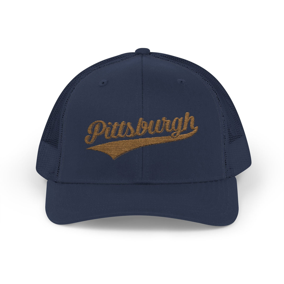 Pittsburgh Varsity Retro Snapback Trucker Cap
