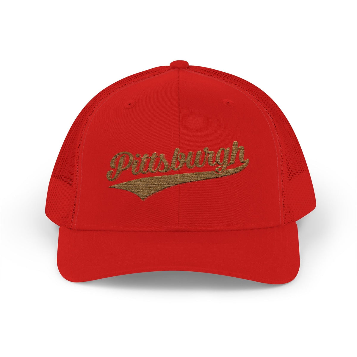 Pittsburgh Varsity Retro Snapback Trucker Cap