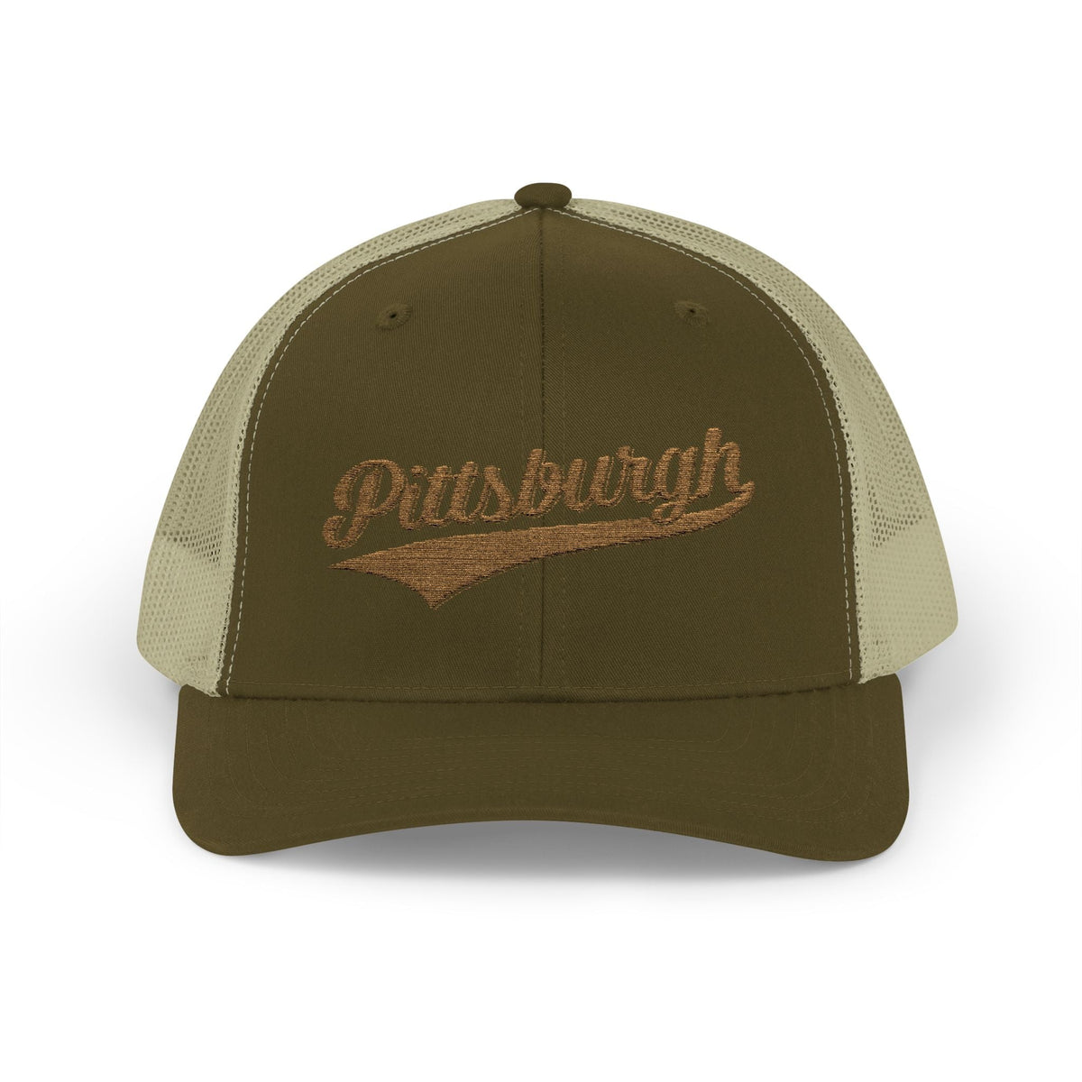 Pittsburgh Varsity Retro Snapback Trucker Cap