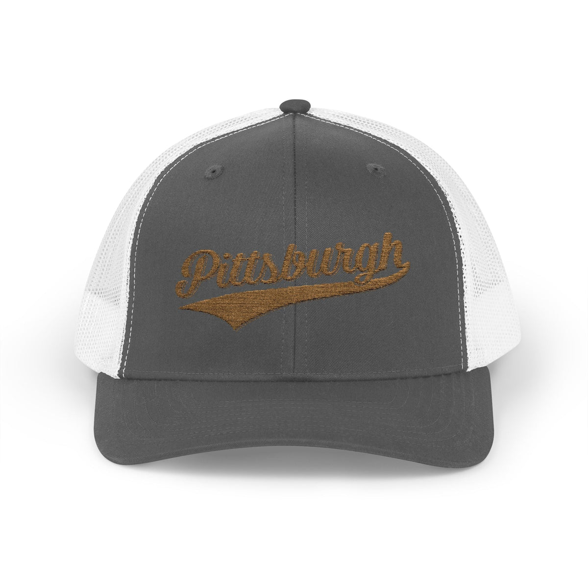 Pittsburgh Varsity Retro Snapback Trucker Cap