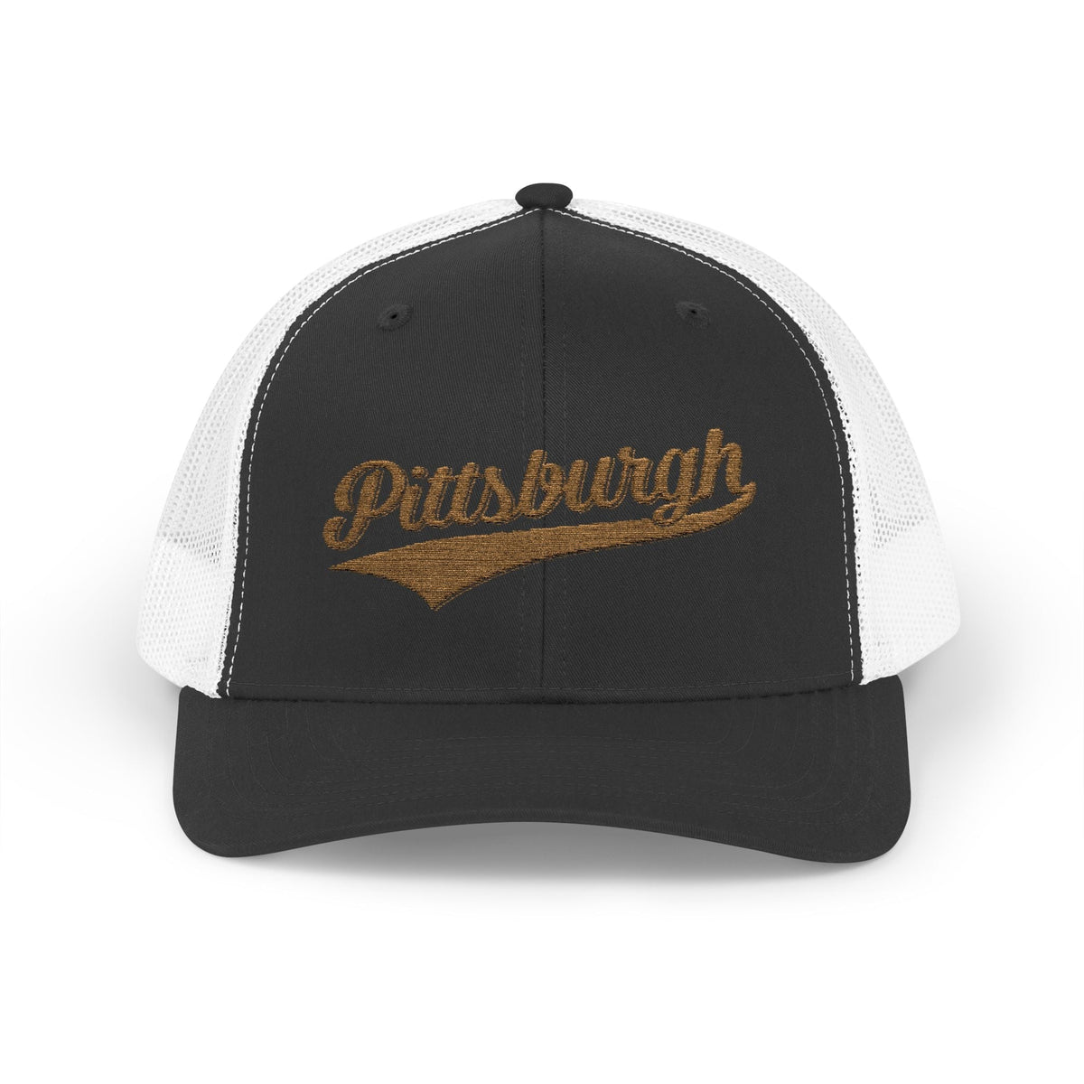 Pittsburgh Varsity Retro Snapback Trucker Cap