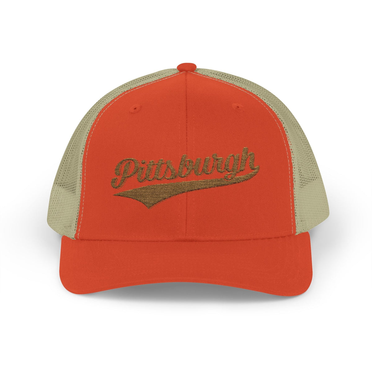 Pittsburgh Varsity Retro Snapback Trucker Cap