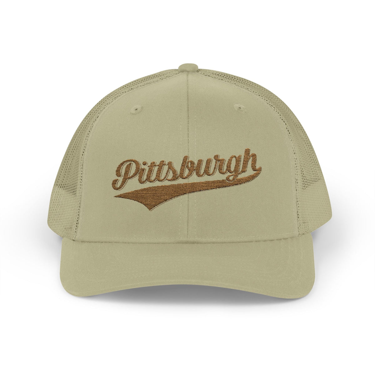 Pittsburgh Varsity Retro Snapback Trucker Cap