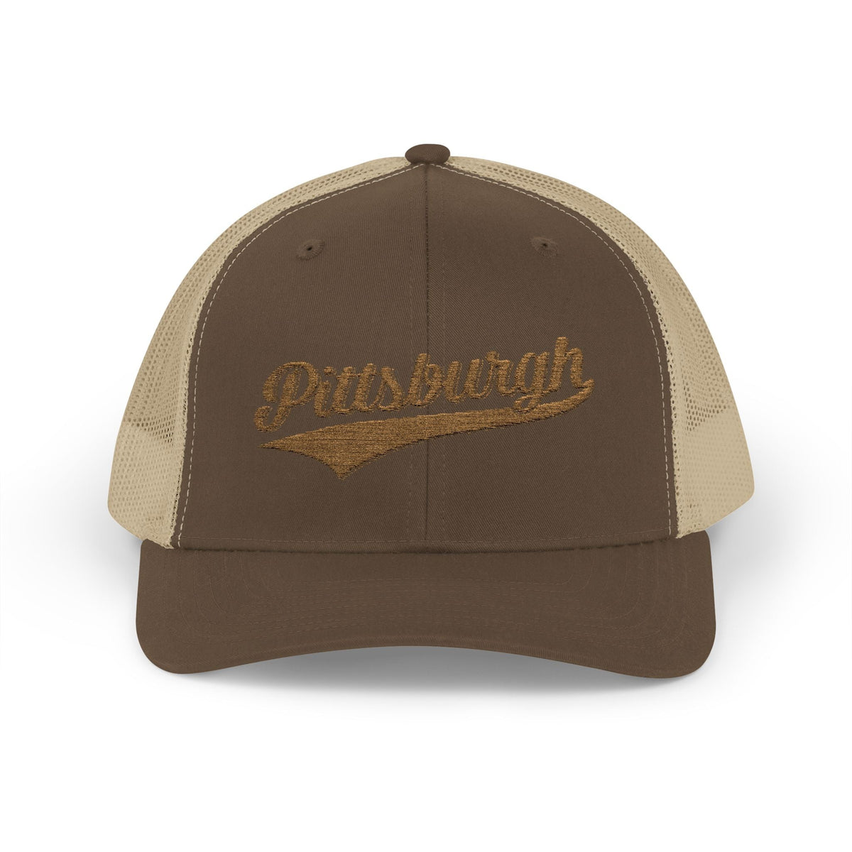 Pittsburgh Varsity Retro Snapback Trucker Cap