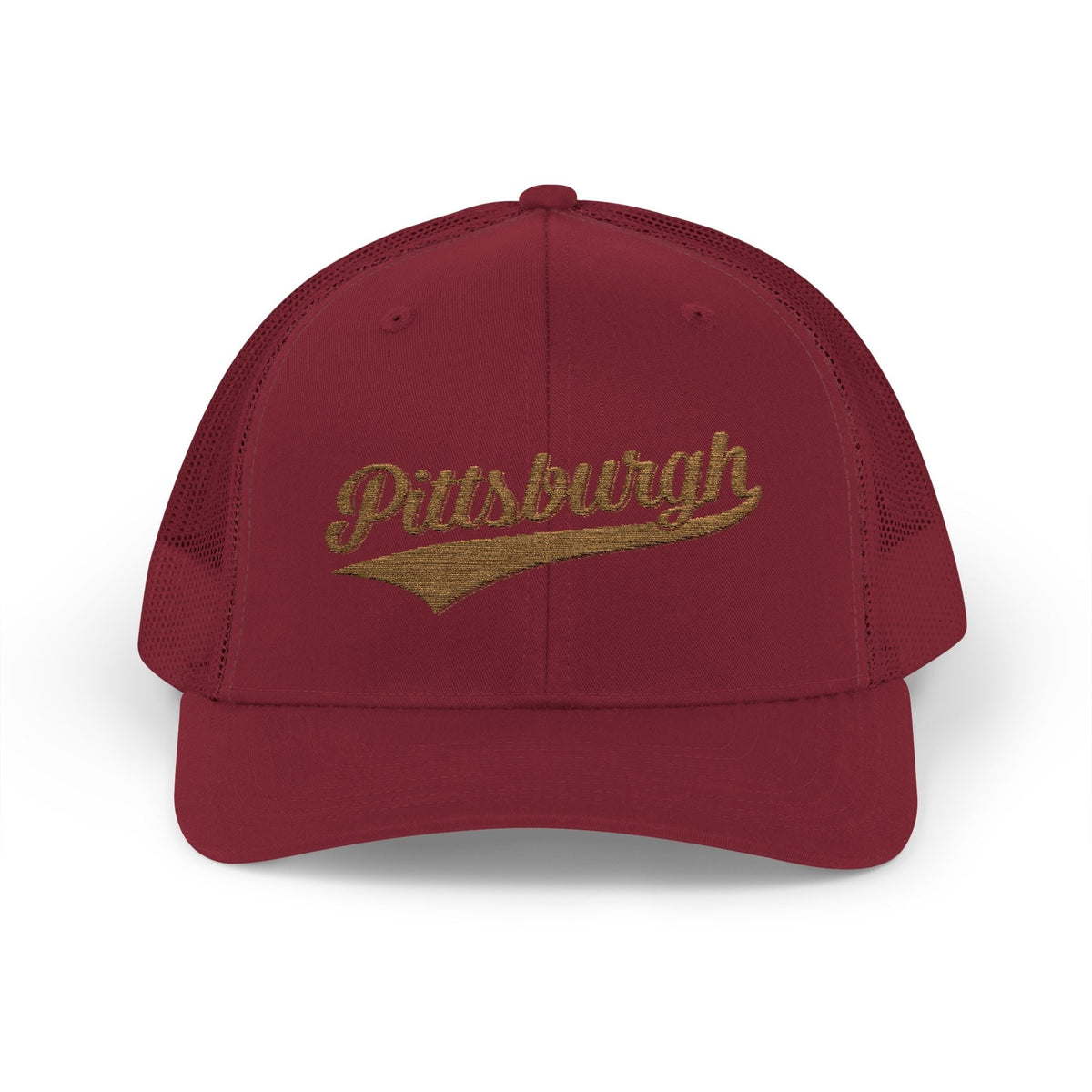 Pittsburgh Varsity Retro Snapback Trucker Cap