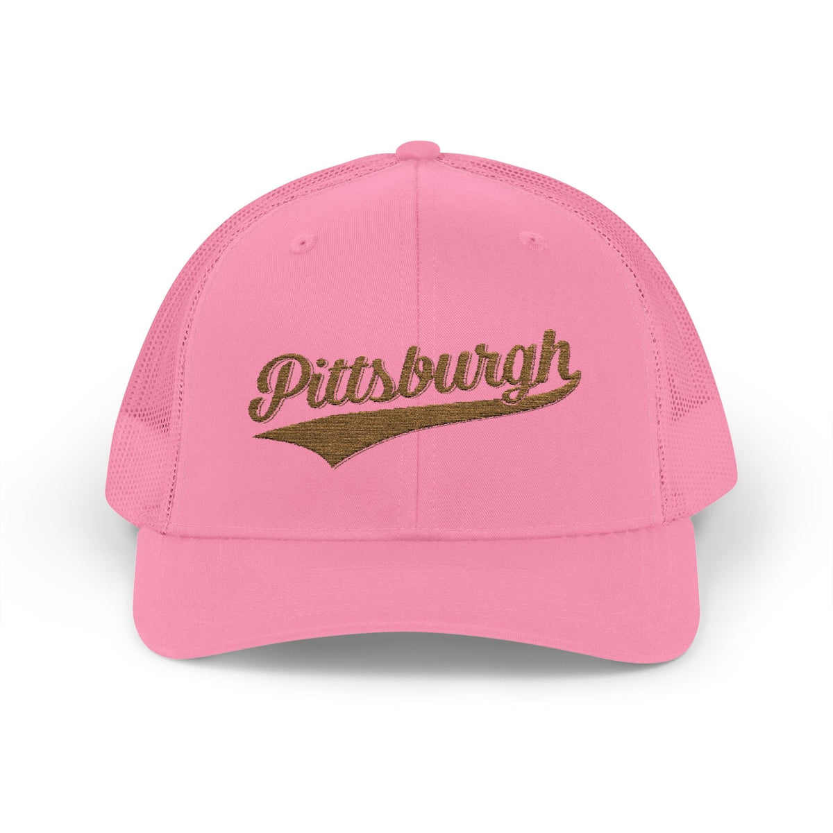 Pittsburgh Varsity Retro Snapback Trucker Cap