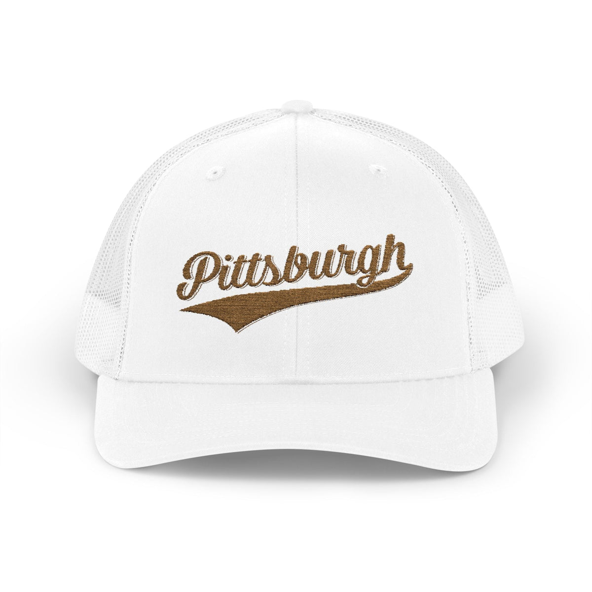 Pittsburgh Varsity Retro Snapback Trucker Cap
