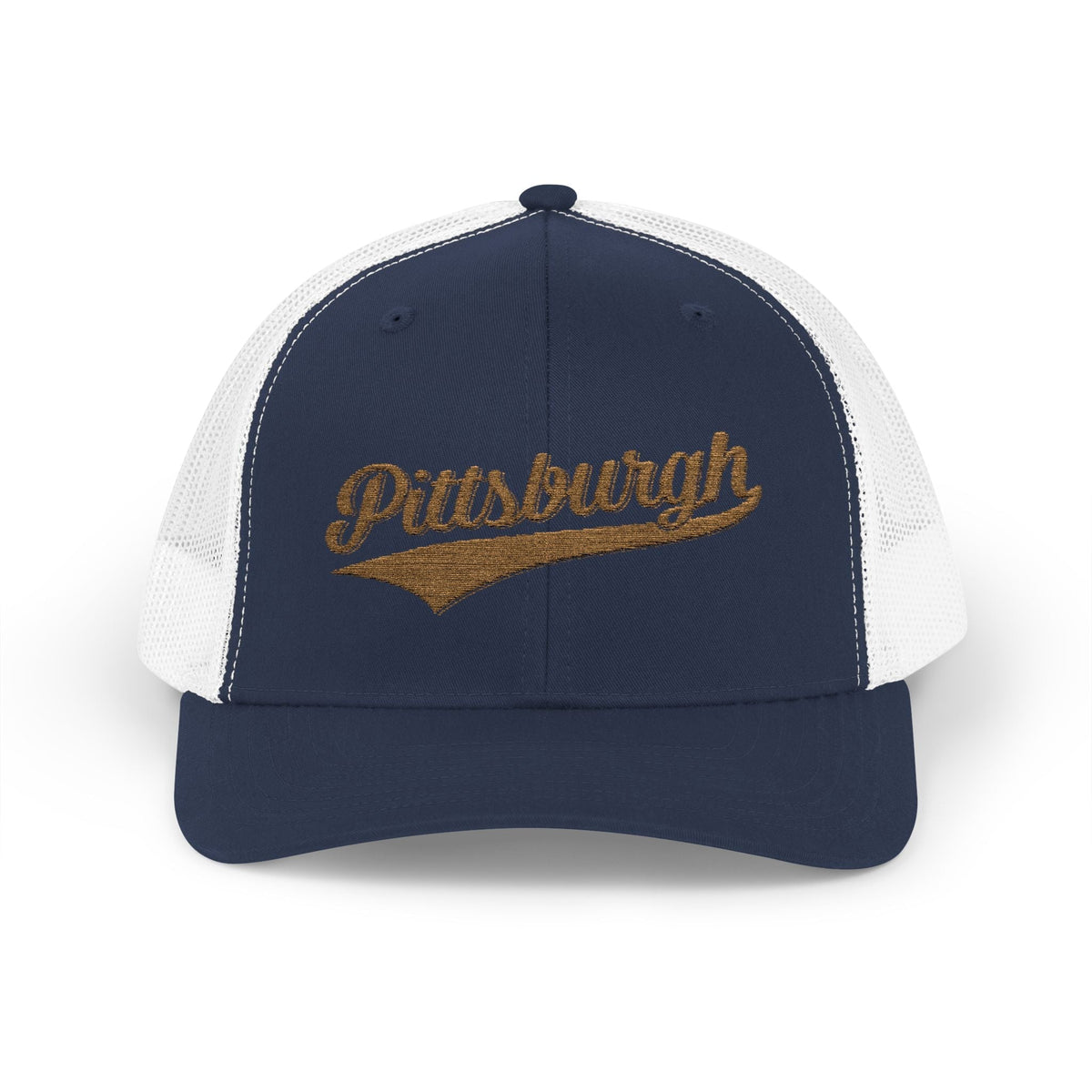 Pittsburgh Varsity Retro Snapback Trucker Cap