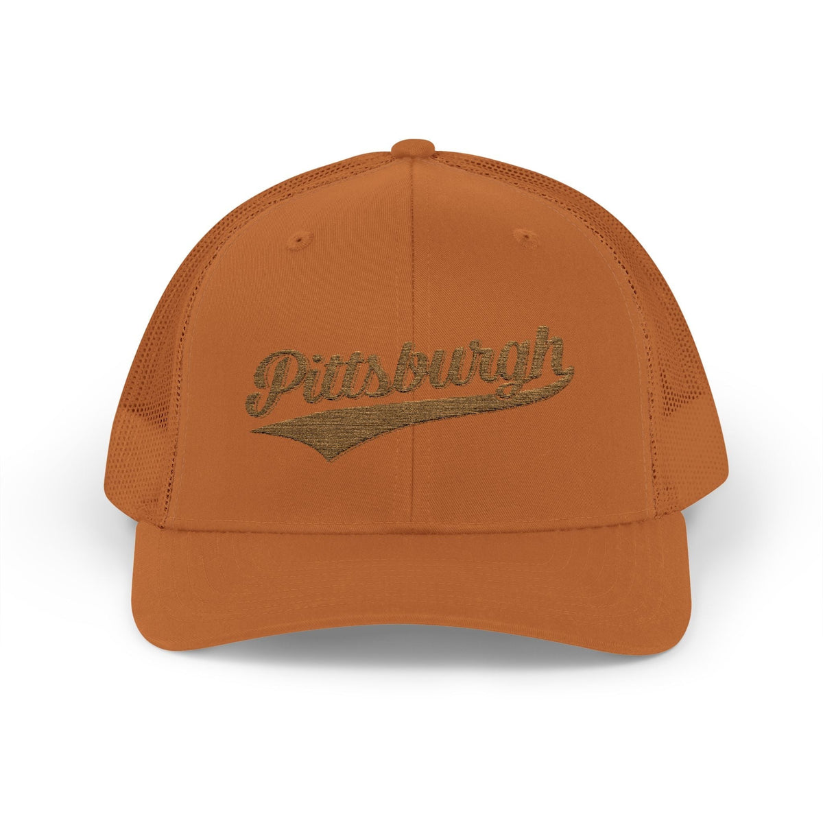 Pittsburgh Varsity Retro Snapback Trucker Cap
