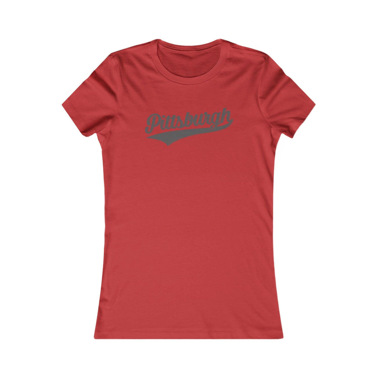Pittsburgh Varsity Retro Women's Slim Feminine Fit T-shirt