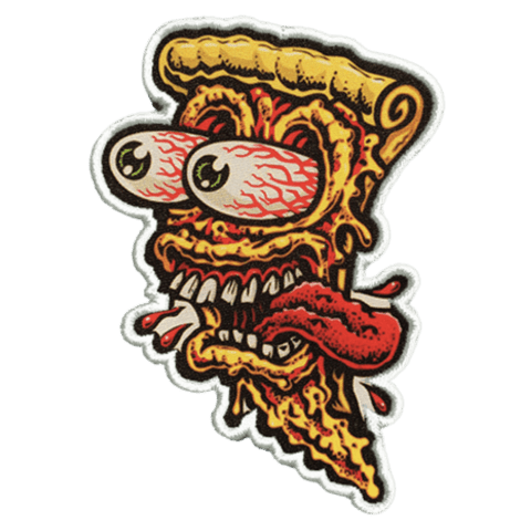 Pizza Slice Guy Sublimated Patch