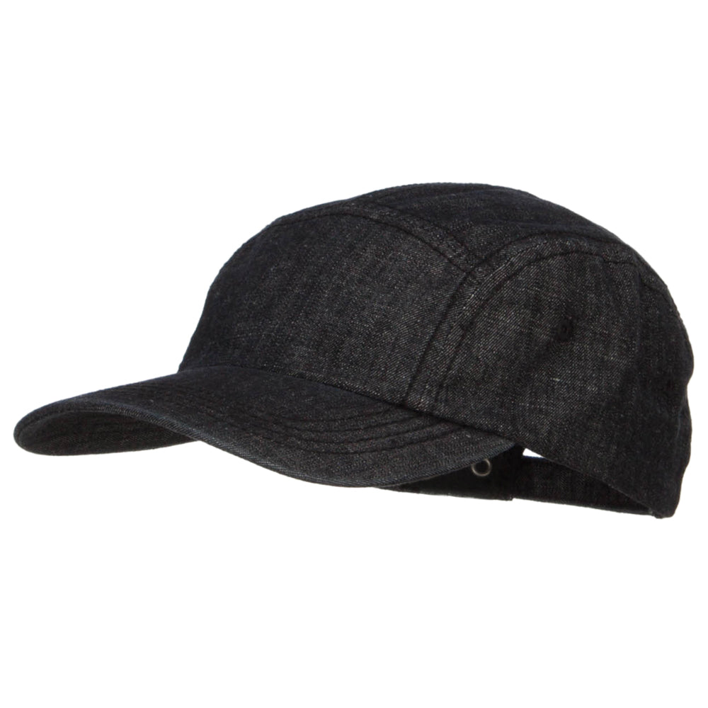 5 Panel Washed Denim Cap
