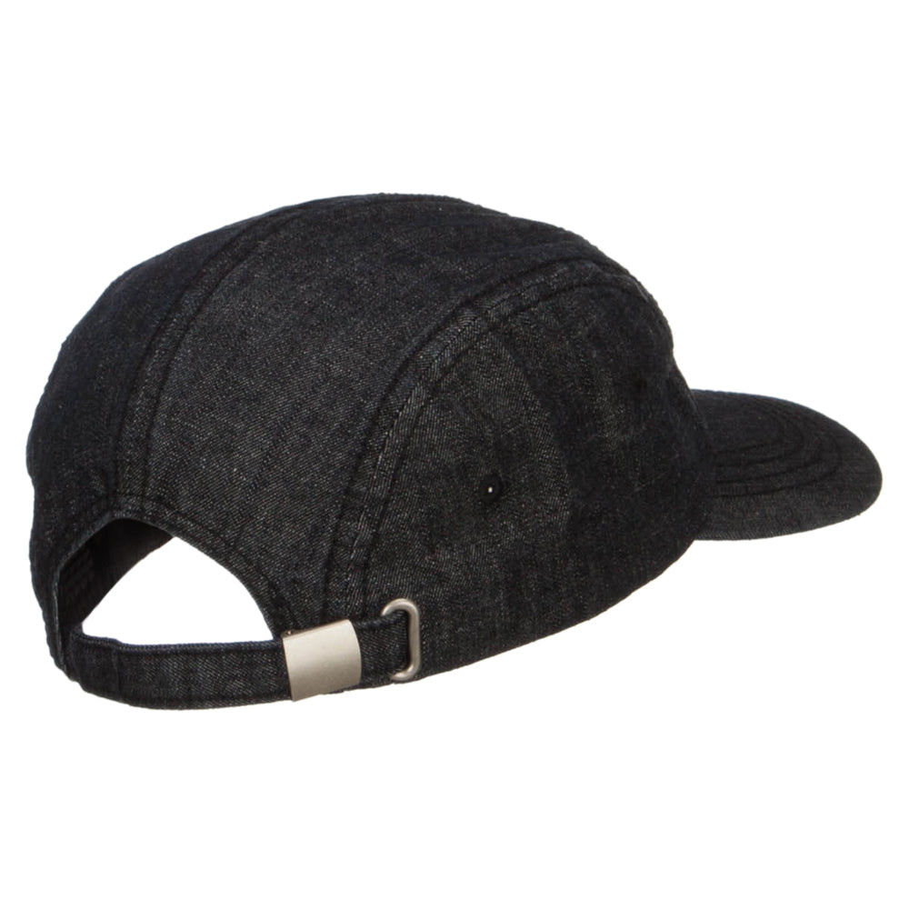 5 Panel Washed Denim Cap