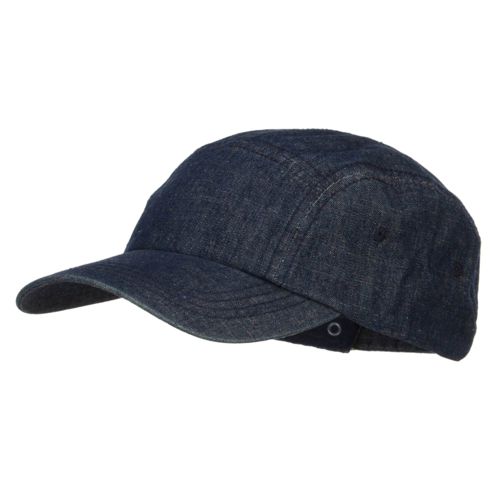 5 Panel Washed Denim Cap