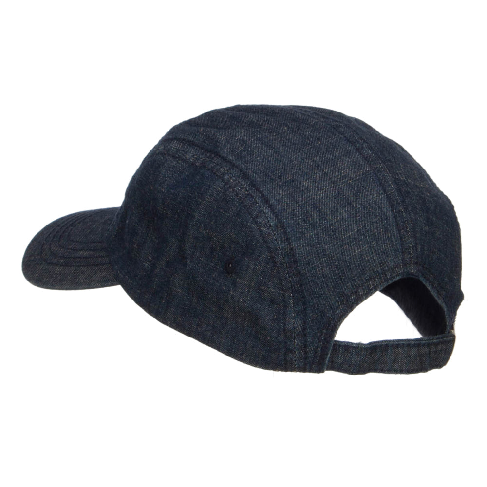 5 Panel Washed Denim Cap