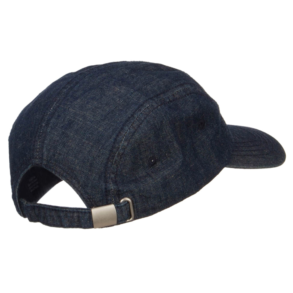 5 Panel Washed Denim Cap