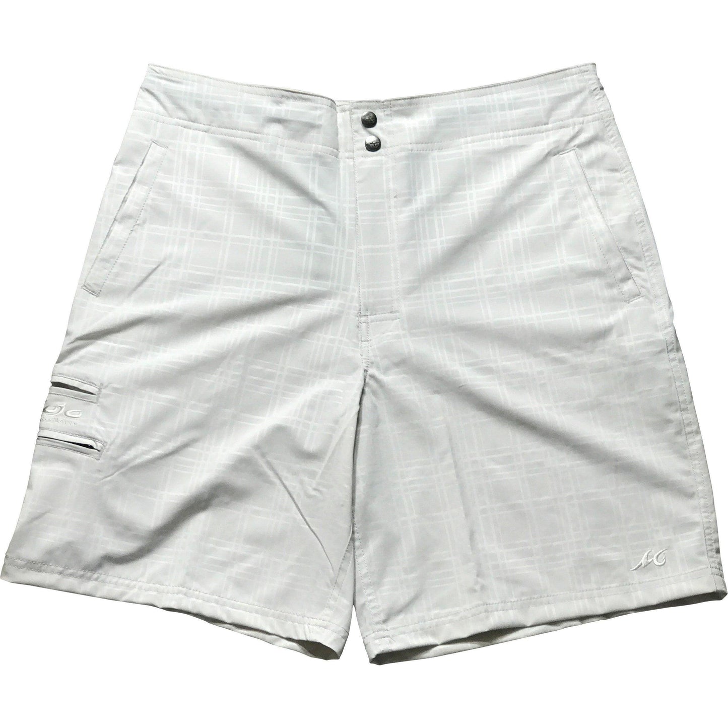 Plaid Tec Board Shorts
