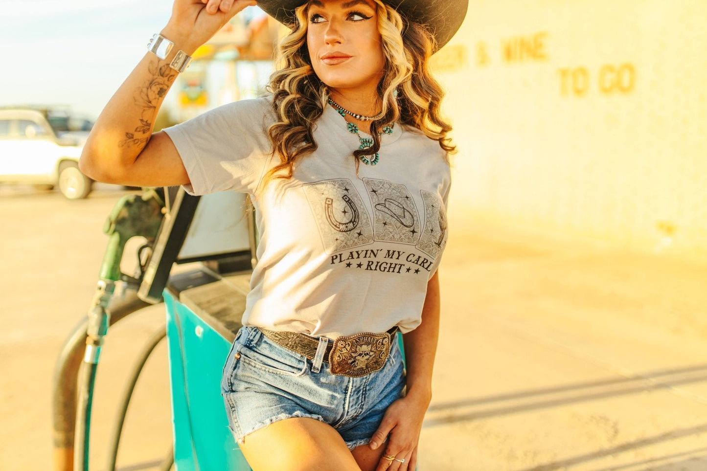 Playing My Cards Right Graphic Tee