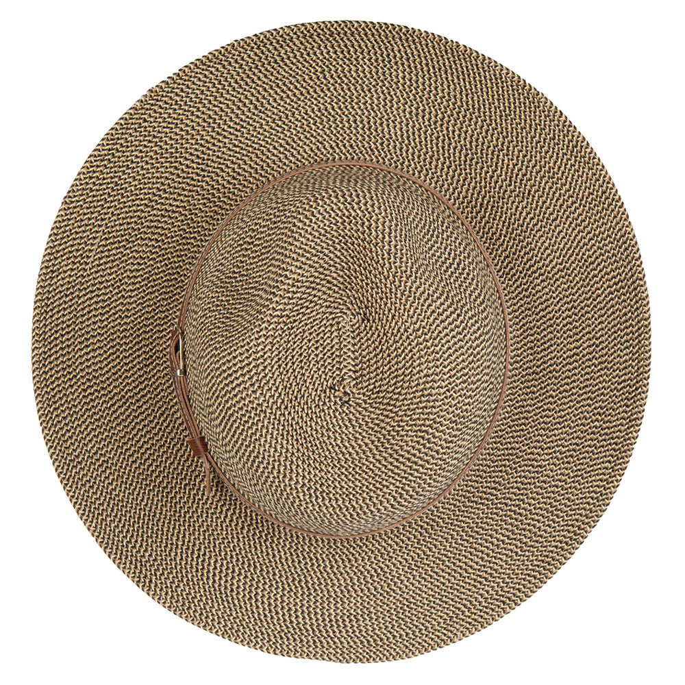 UPF 50+ Men's Paper Braid Large Brim Fedora Hat
