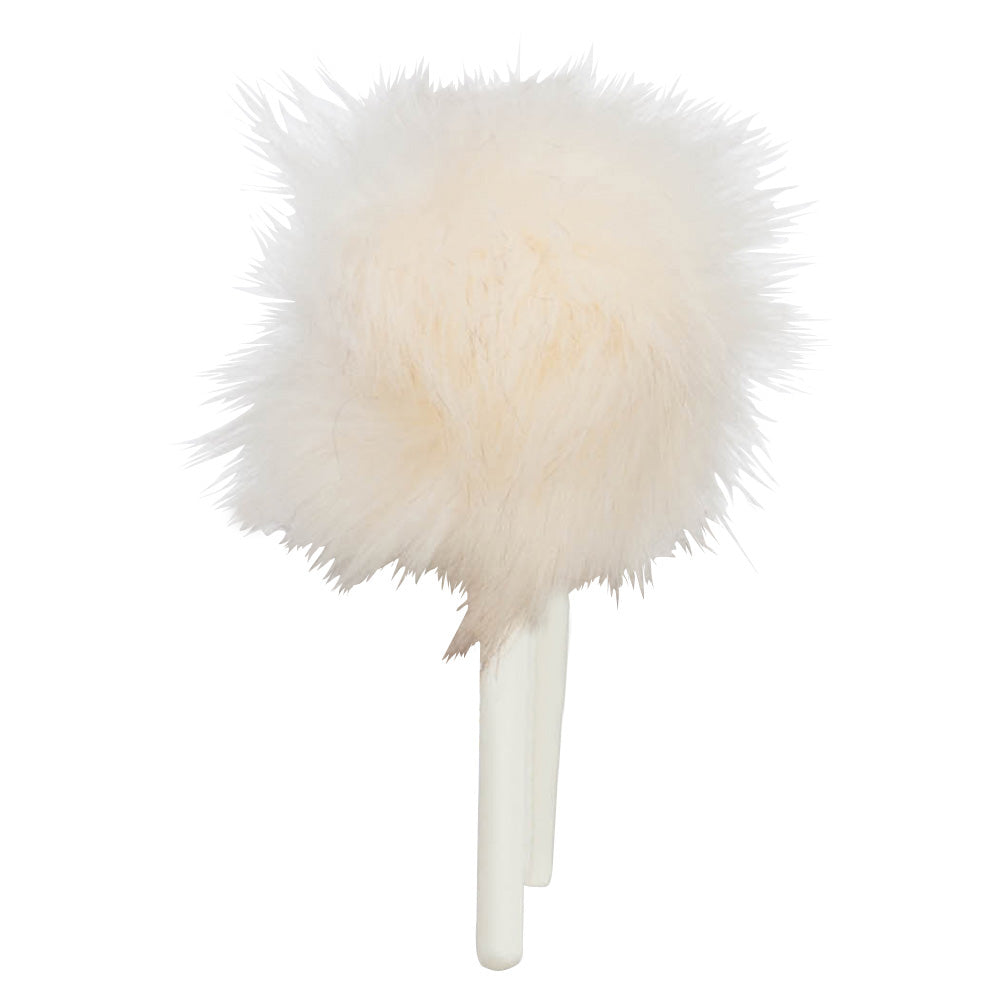 Pom Poms Accented Headband