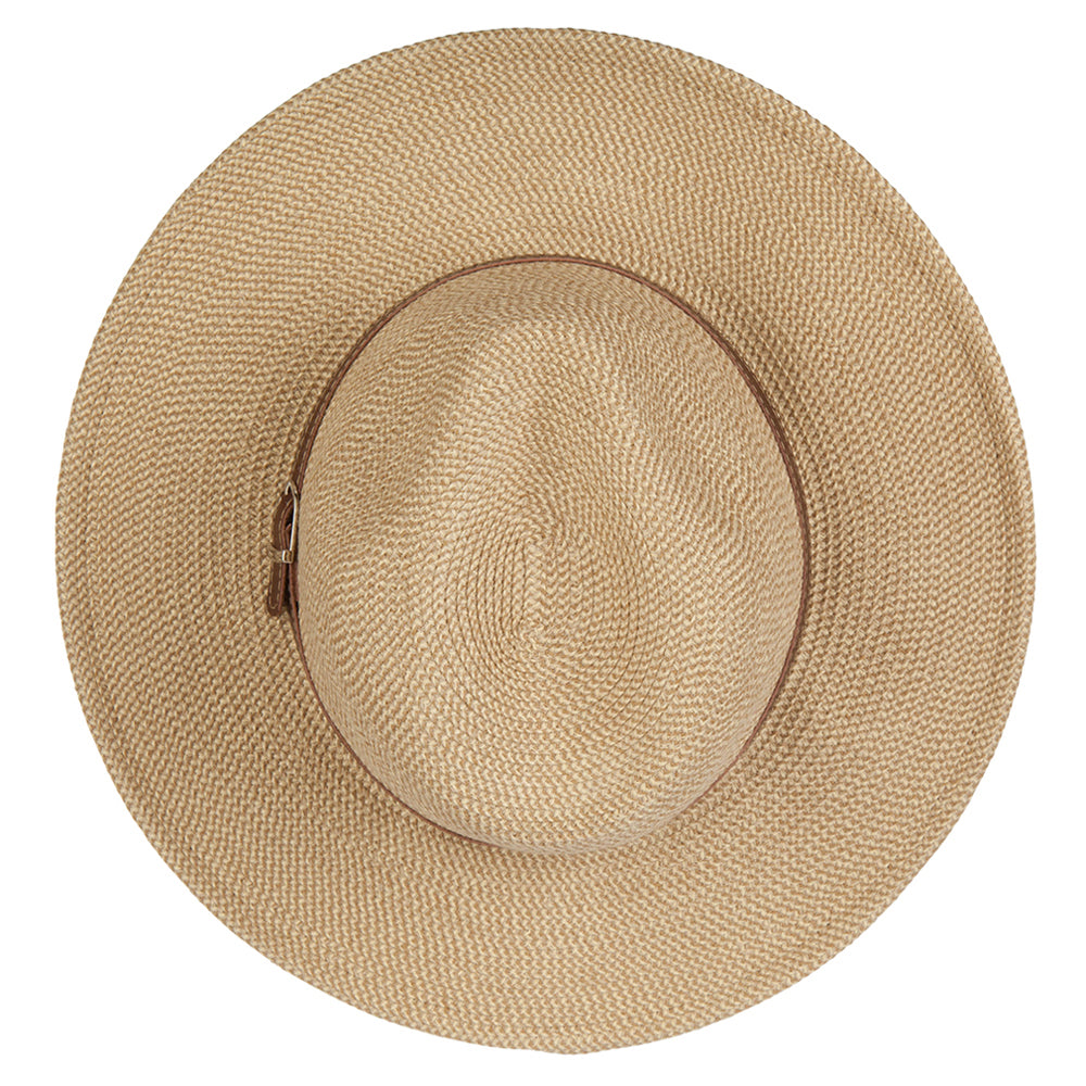 UPF 50+ Men's Paper Braid Large Brim Fedora Hat