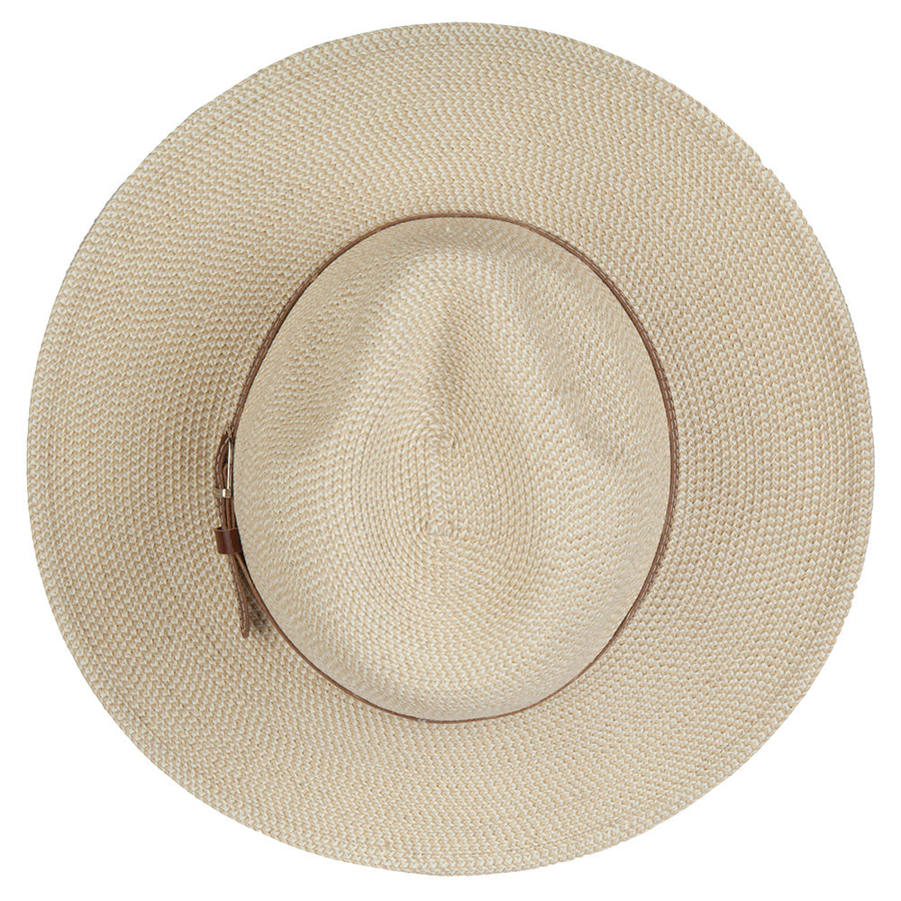 UPF 50+ Men's Paper Braid Large Brim Fedora Hat