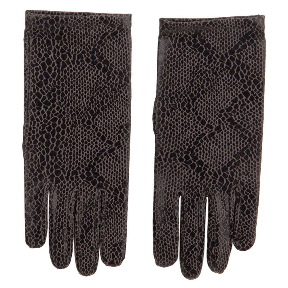 Women's Python Print Glove