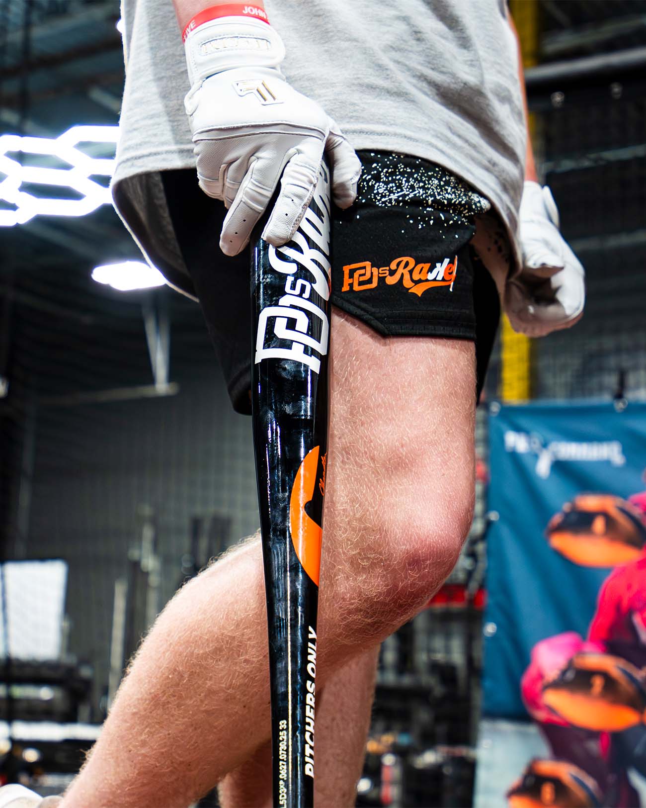 YOUTH PO Rake Mesh Shorts - Black