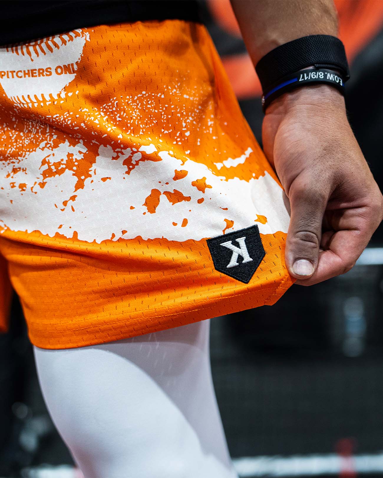 YOUTH PO Rake Mesh Shorts - Orange