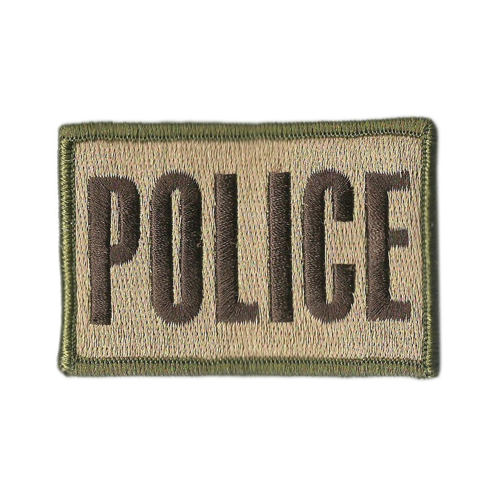 2x3" POLICE Tactical Hat Patch