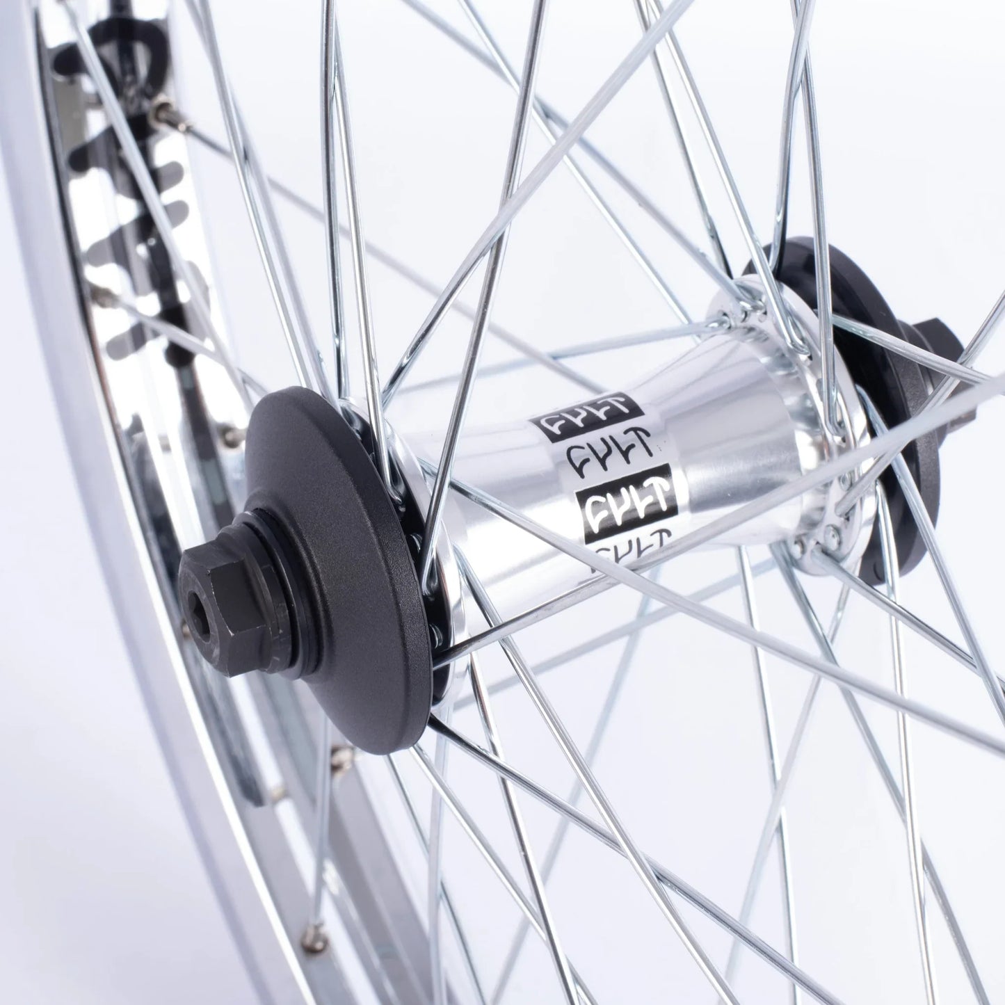 Cult BMX Crew V2 Match Front Wheel - Polished