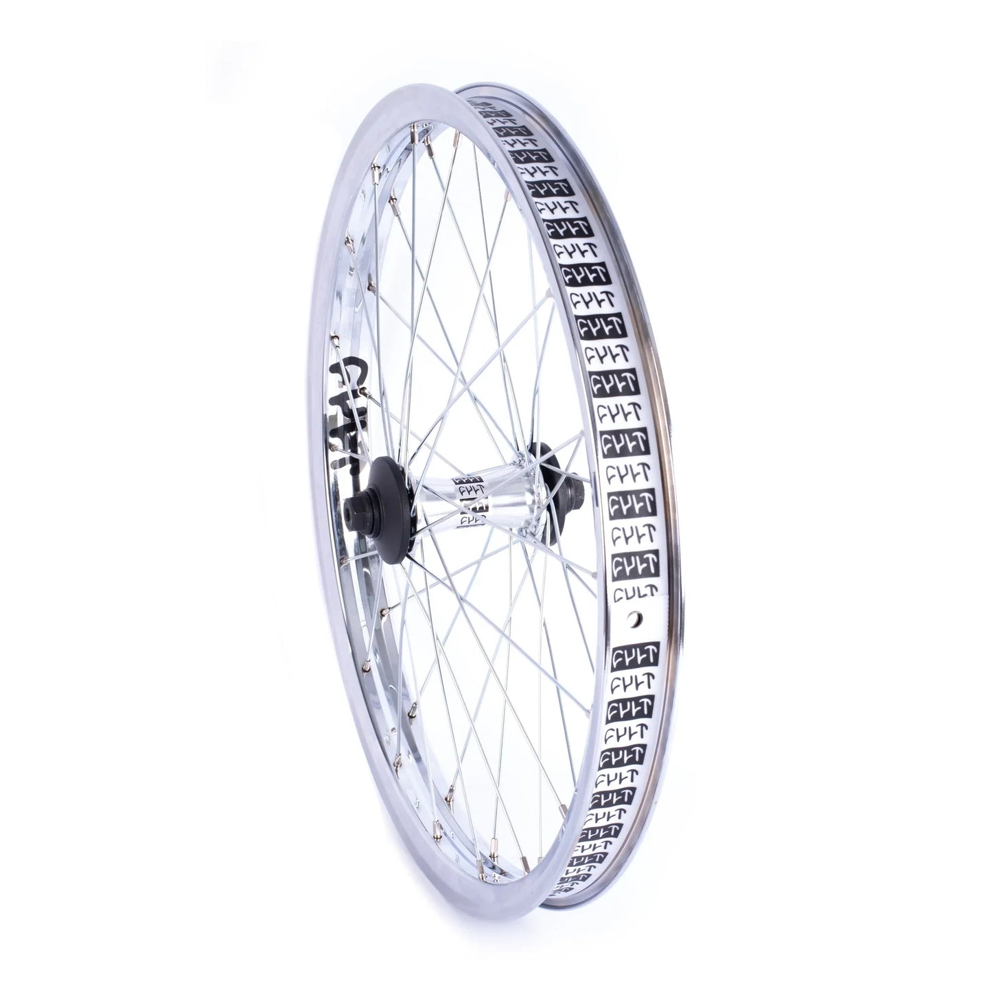 Cult BMX Crew V2 Match Front Wheel - Polished