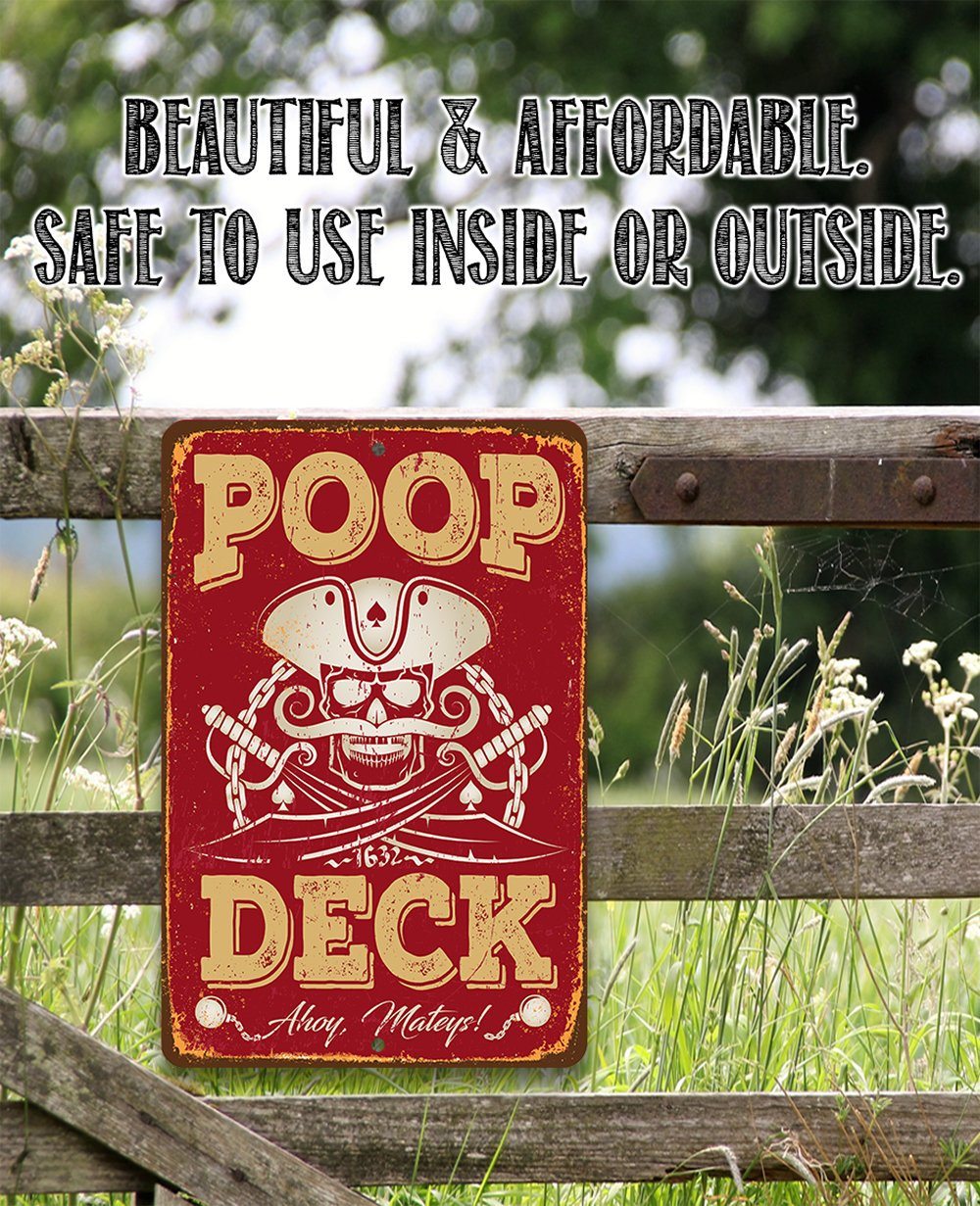 Poop Deck - Metal Sign
