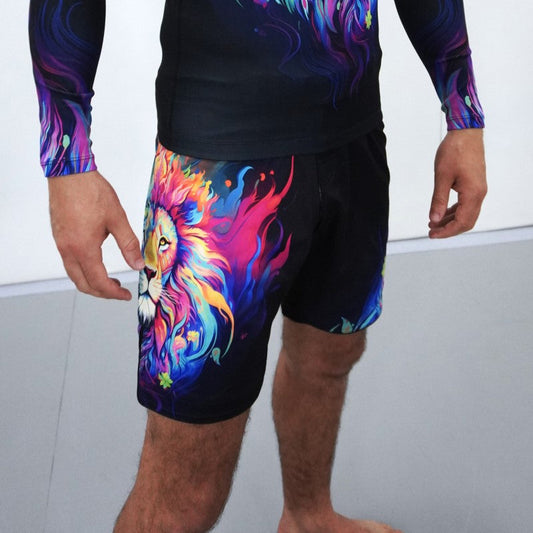 MYSTICAL LION FIGHT SHORTS