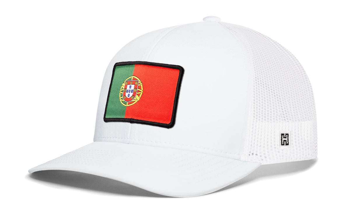 Portugal Flag International Trucker Hat  |  Portuguese Snapback