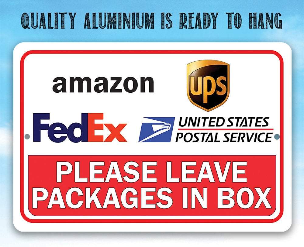 Postal Sign - Metal Sign