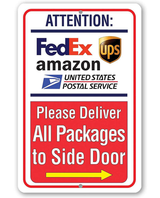 Postal Sign - Metal Sign