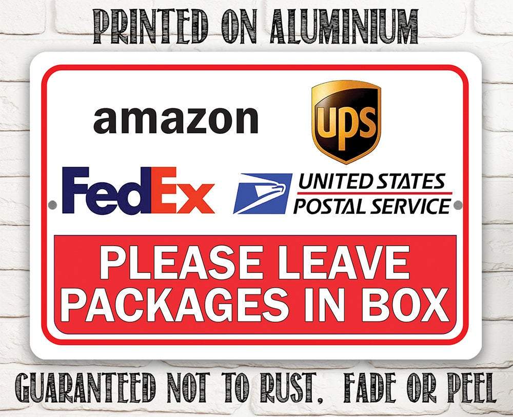 Postal Sign - Metal Sign