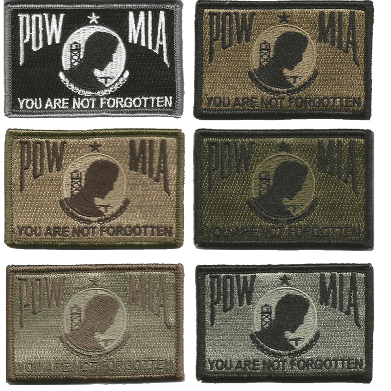 2"x3" POW/MIA Tactical Patch