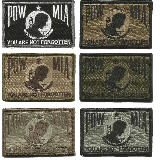 2"x3" POW/MIA Tactical Patch