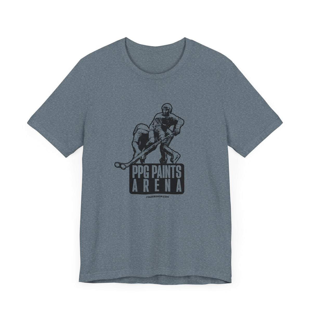 PPG Paints Arena Statue - Short Sleeve Tee