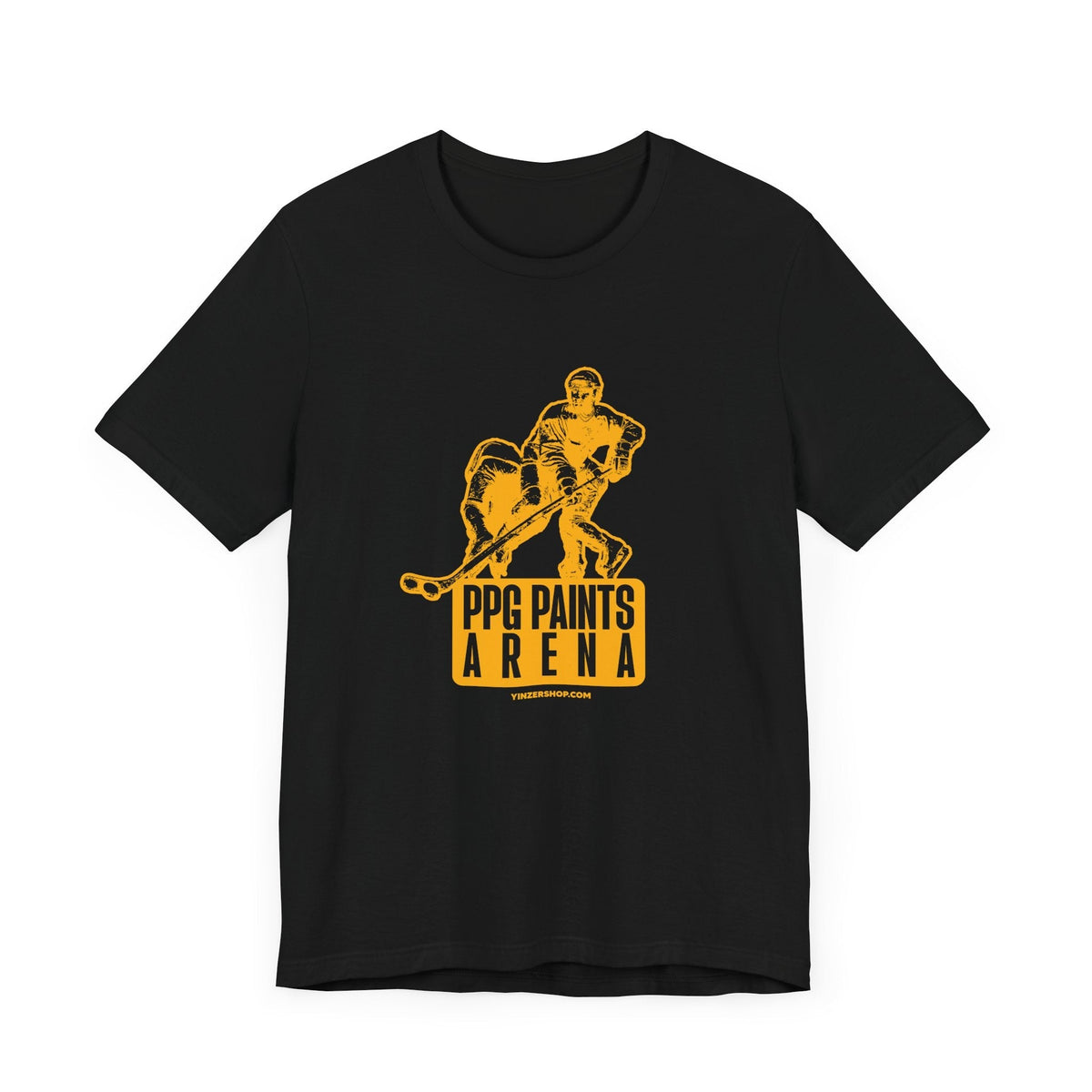 PPG Paints Arena Statue - Short Sleeve Tee